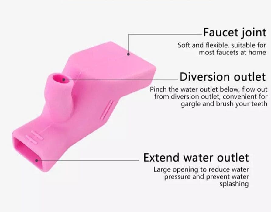 Silicone Water Extender, Sink Rubber Elastic Nozzle, Bathroom Kitchen Kitchen Faucet Accessories, Elastic Water Tap Extension, Dual Function Splash Filter Silicone Water Extender, Sink Rubber Elastic Nozzle, Bathroom Kitchen Kitchen Faucet Accessories, Elastic Water Tap Extension, Dual Function Splash Filter